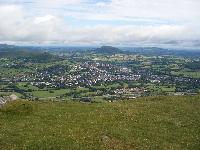  View of Abergavenny from the Blorenge 