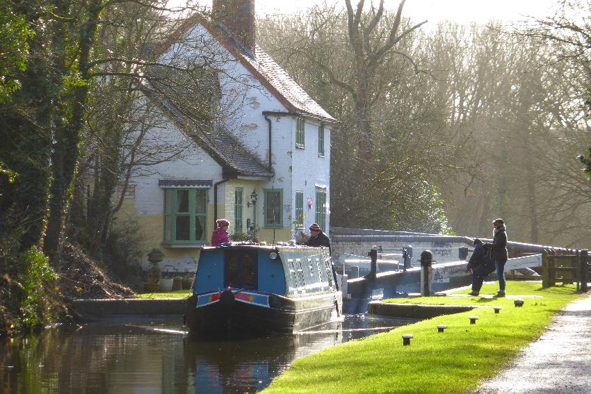  Canal near Brecon, Powys 